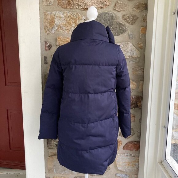Kate Spade New York funnel-neck puffer coat with bow women’s extra small XS - Picture 8 of 12